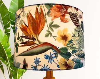 VELVET Bird of Paradise lampshade