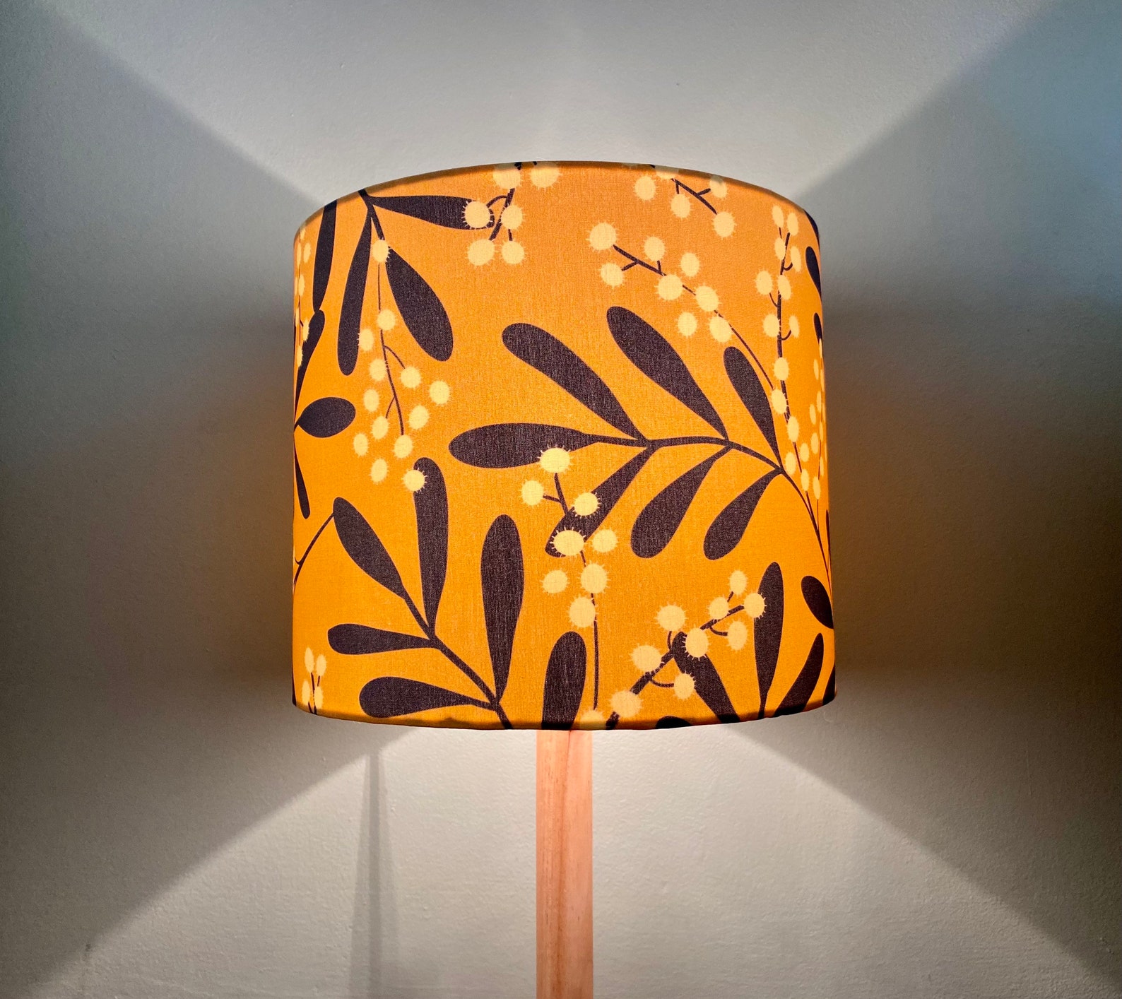 Wattlelampshade Australian Lamps Bedside Table Lampshades Etsy