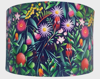 Kings Park floral lampshade