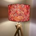 Aboriginal Bush Tomato Pink lampshade | Aboriginal lampshade 