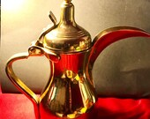This is a quot Dallah quot An Awesome Decoration. A vintage coffee pot. Has Arabic writing so is from Middle East.