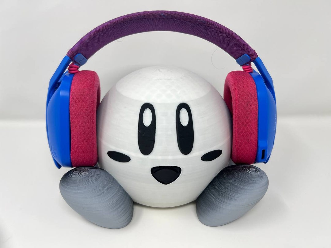 Kirby Headphone Holder in 3D Print Excellence Etsy