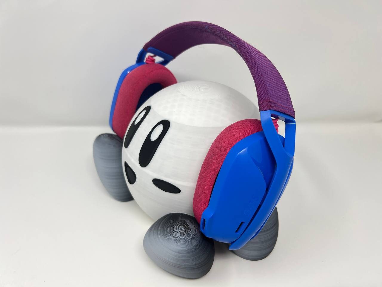 Kirby Headphone Holder in 3D Print Excellence Etsy