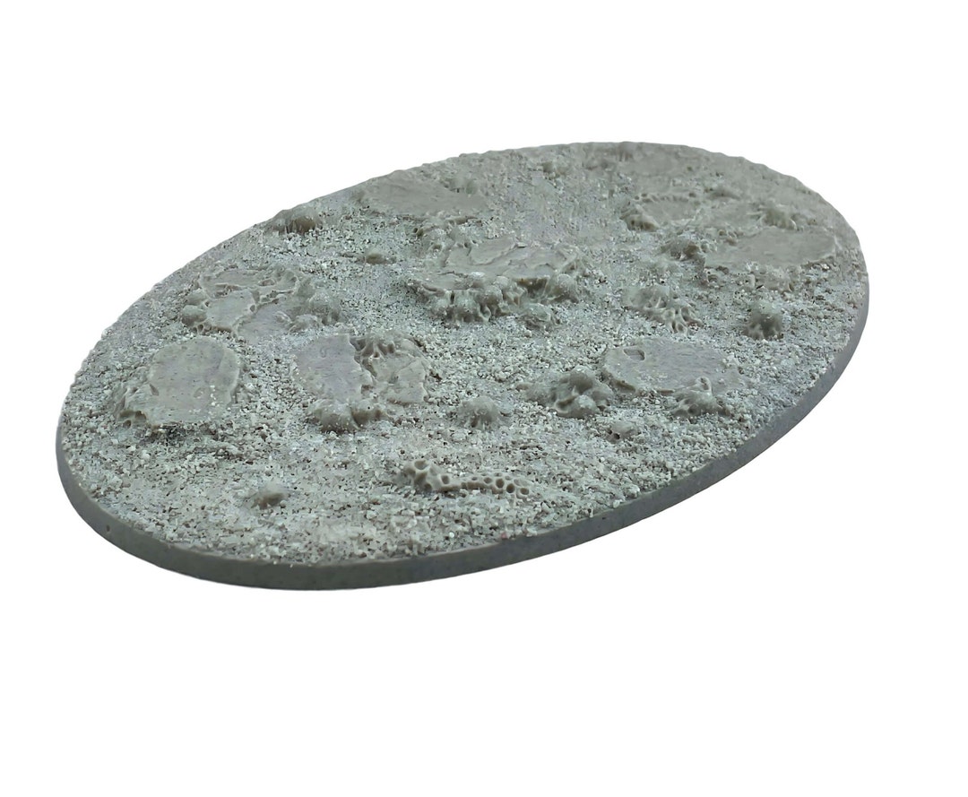 170x105mm & 105x170mm Oval Model Bases - Unpainted For Wargaming GW WH AoS