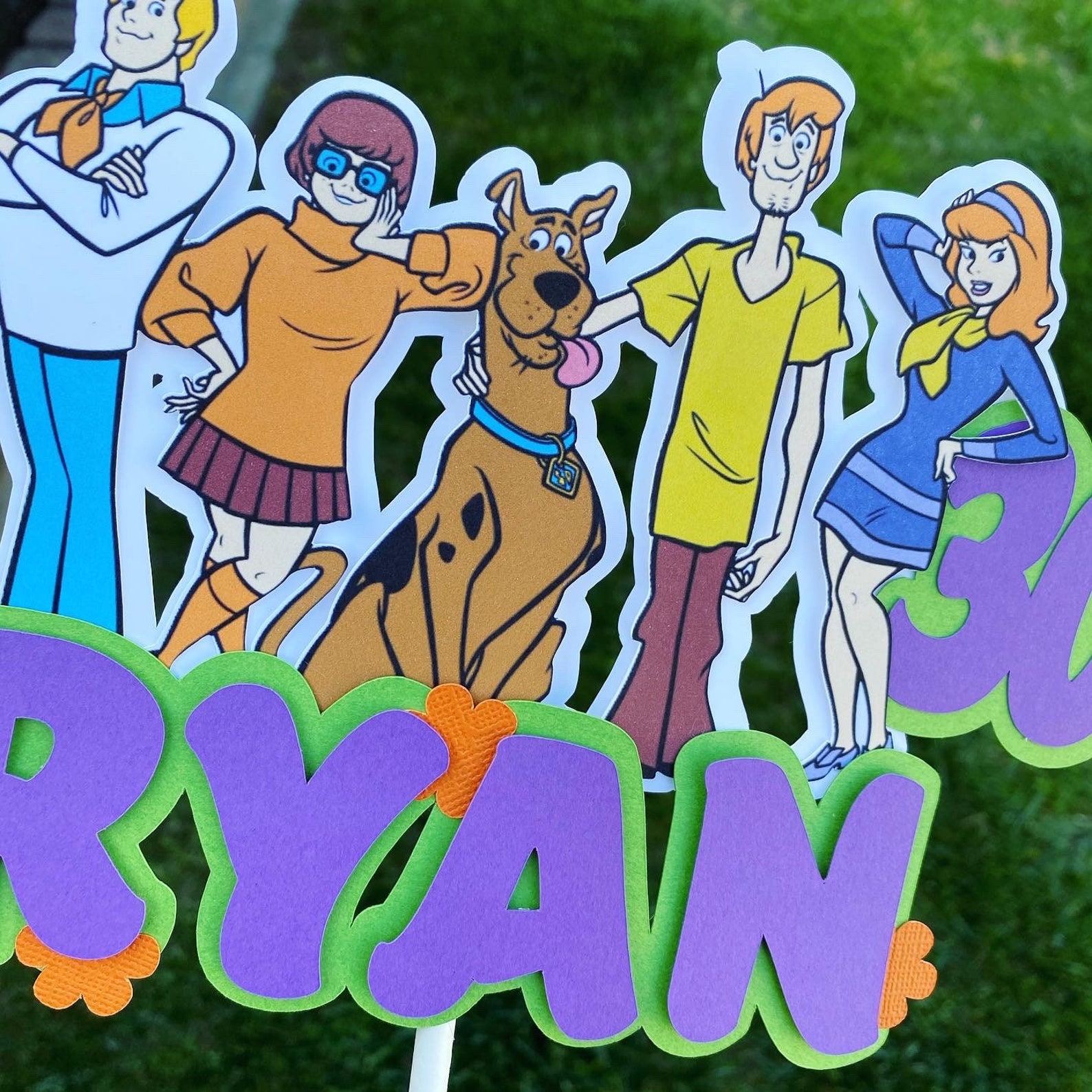 Scooby Doo cake topper Scooby Doo Scooby Doo party Scooby Etsy