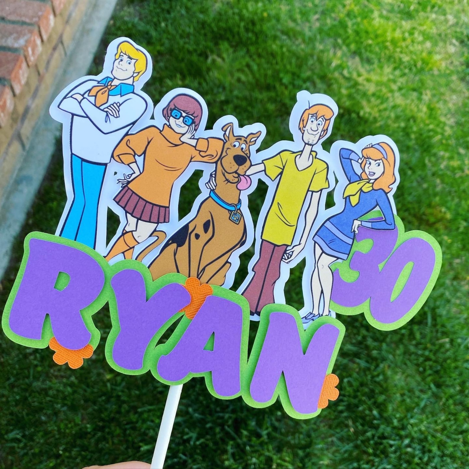 Scooby Doo cake topper Scooby Doo Scooby Doo party Scooby Etsy