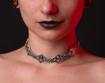 Medieval Gothic Choker 3 Colors to Choose From