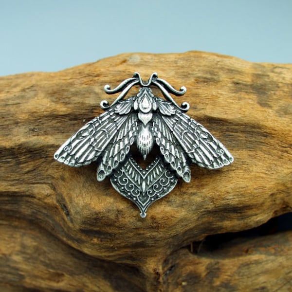 Large moth brooch The Bearer of Souls