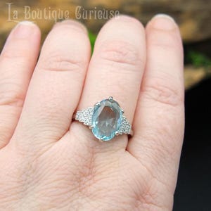 Bague Boule Art Déco En Argent Massif Années 1920 - Ornée De Pâtes De Verre