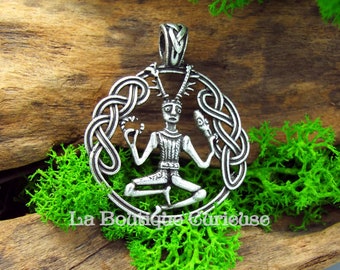 Amulet of Cernunnos / horned god / deer god / wicca druidism paganism