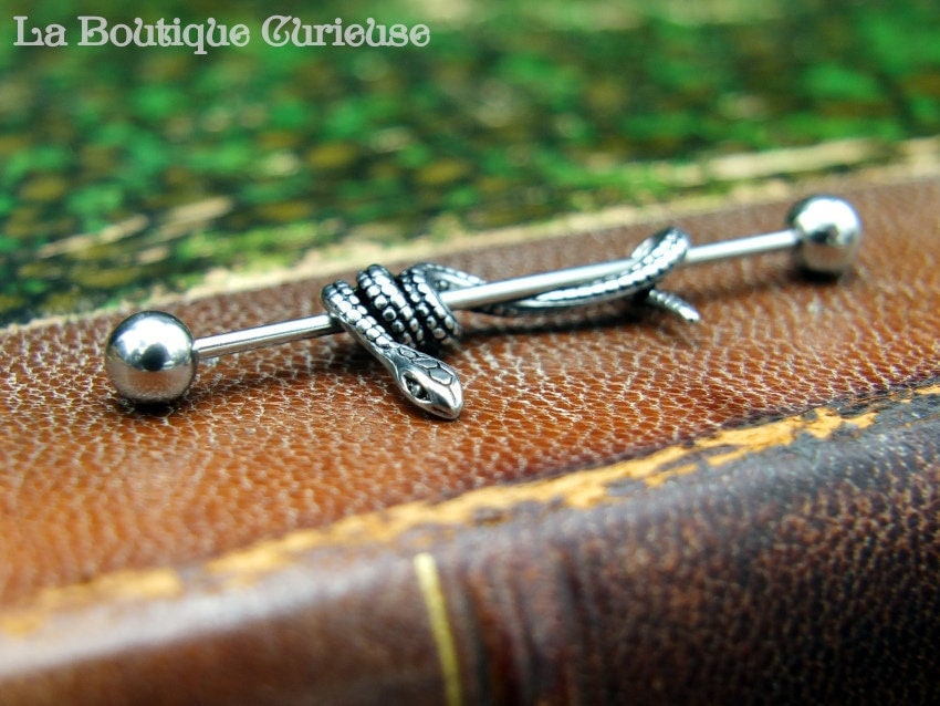 Snake industrial shop barbell