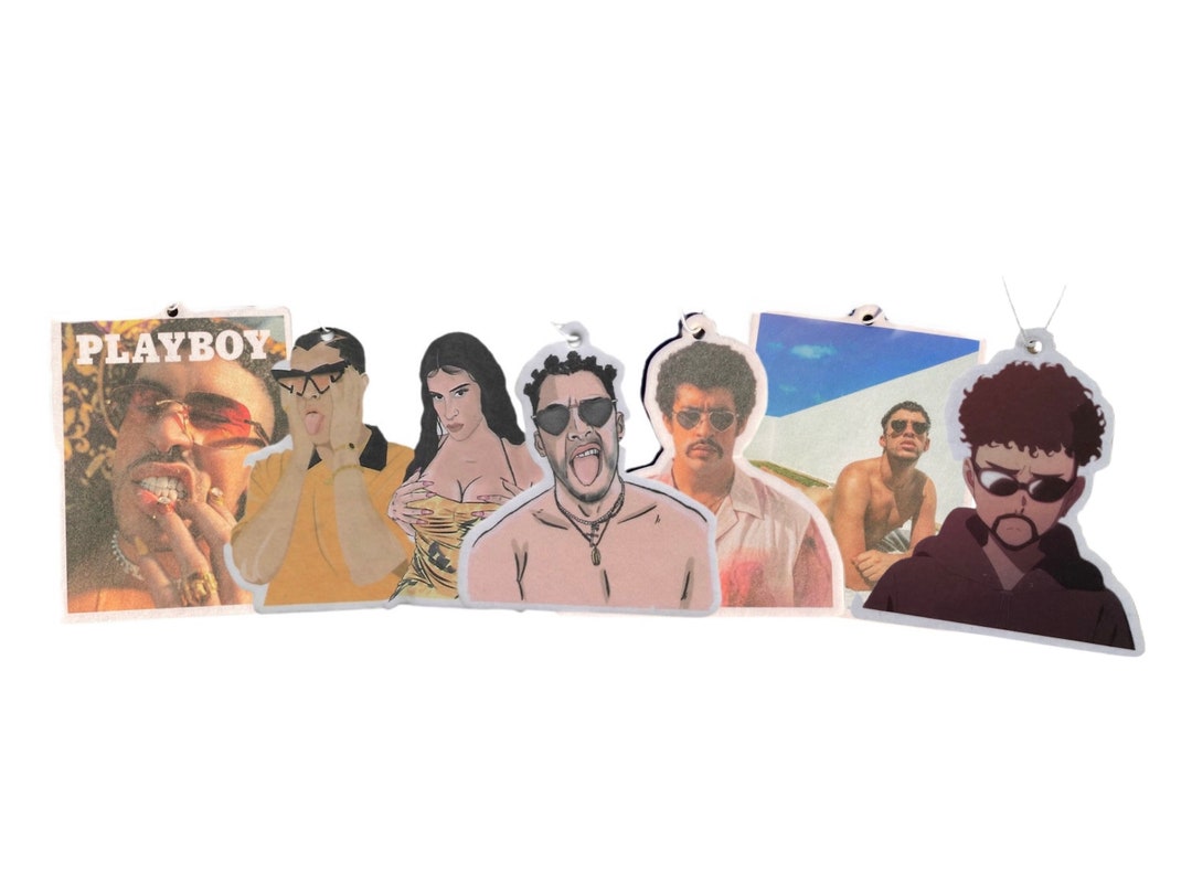 Bad Bunny Air Fresheners 7 Pack Etsy