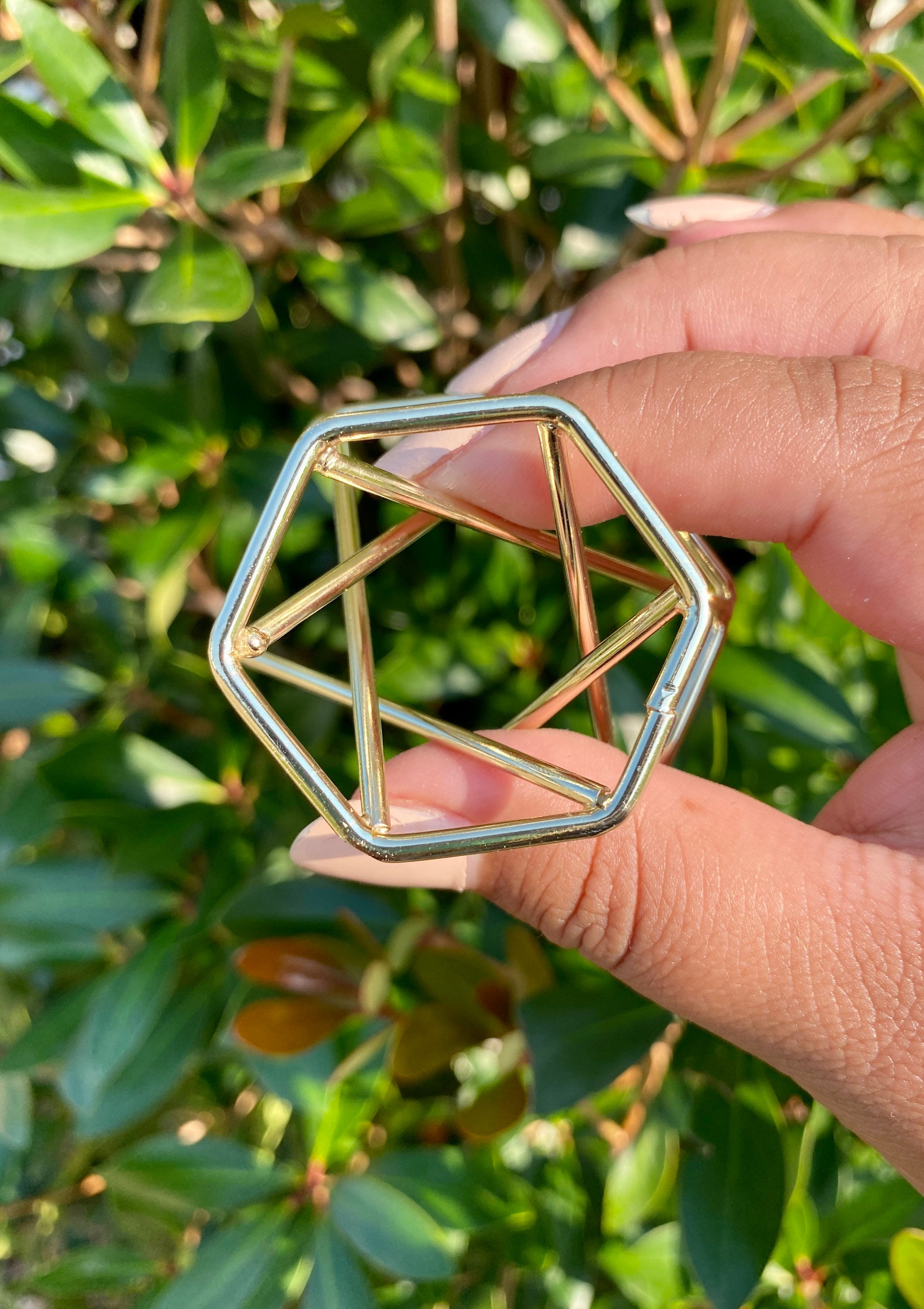 Collectibles Art & Collectibles Displays 1 Gold Sphere Holder for Home