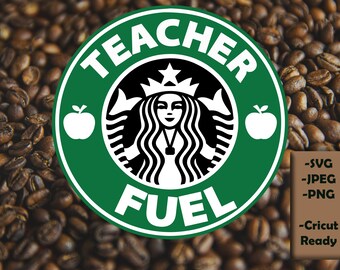 Download Teacher Fuel Svg Etsy