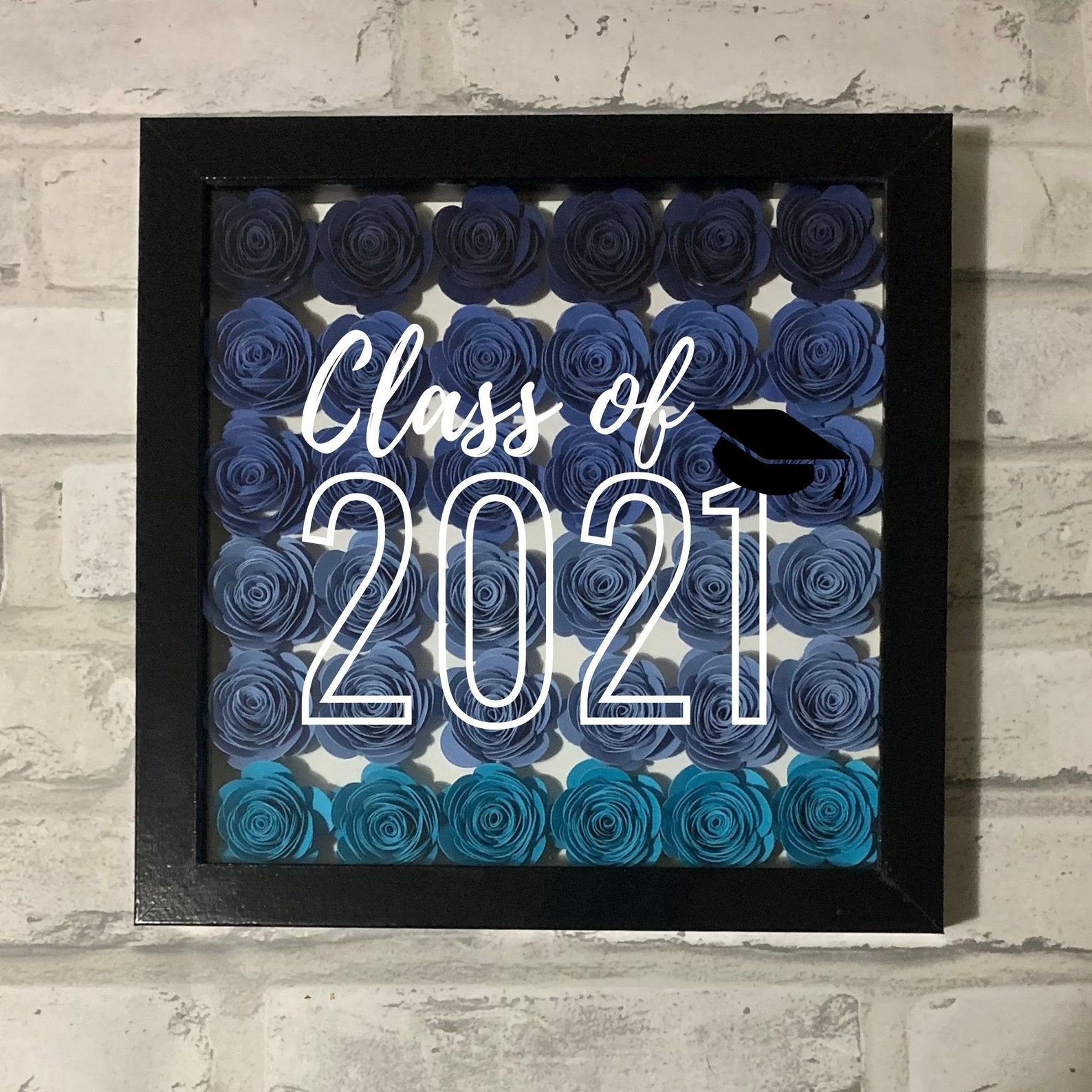 Graduation Shadow Box Congrats Grad Shadow Box shadow box Etsy