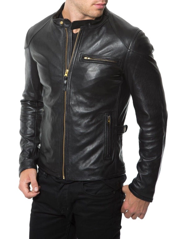 Man's & Boy 100% Genuine Soft Lambskin Leather New | Etsy