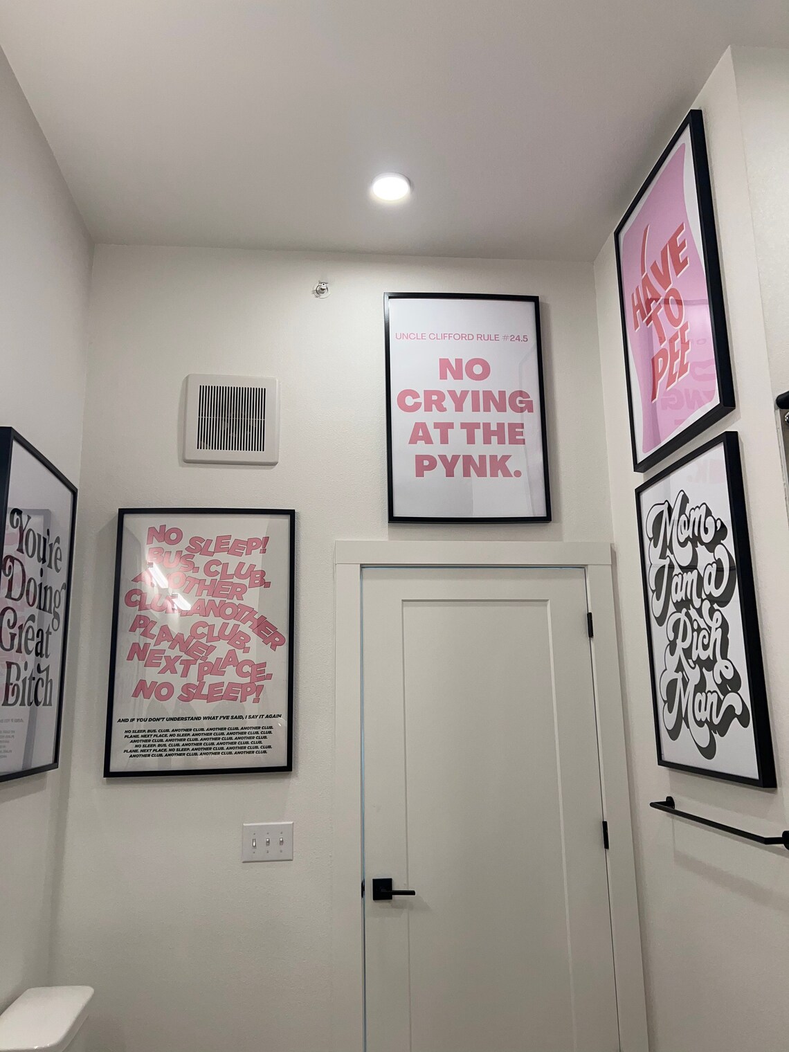 Pvalley Uncle Clifford Rule No Crying at the Pynk Pink Etsy