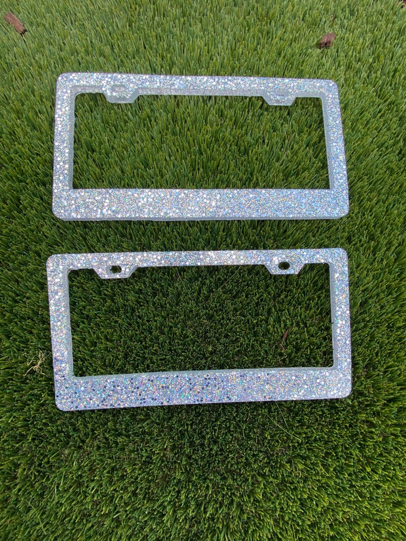 Glitter License Plate Cover. Bling License Plate Frame. Any Etsy