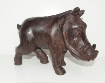 Cerdo salvaje macho vintage