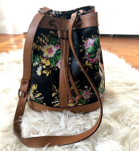 KENZO floral bucket bag