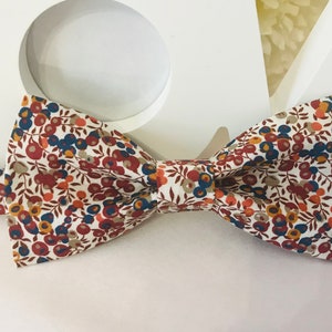 Liberty Wiltshire Bud C bow tie/Adult/Child/Baby/Costume pocket/Cufflinks/Ceremony/Wedding/Baptism