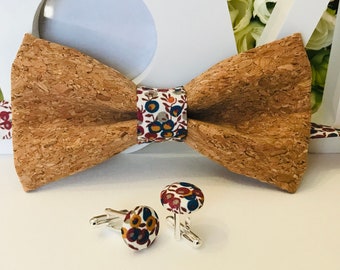 Cork and Liberty Wiltshire Bud C Bow Tie /Adult/Child/Baby/Adjustable Bow Tie/Pre-tied Bow Tie