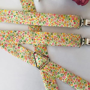 Children's Suspenders/Adult Suspenders/Liberty Eve B Fabric/Wedding Suspenders/Baptism Suspenders/Communion Suspenders/Ceremony Suspenders