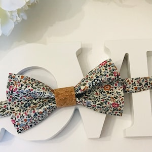 Liberty Bow Tie Katie and Millie Bistre and Liège/Adult/Child/Baby/Costume Pocket/Cufflinks/Ceremony/Wedding/Baptism