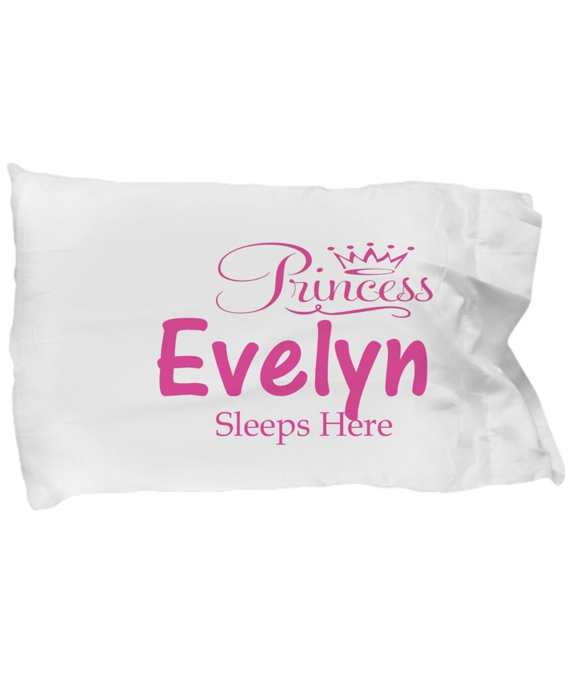 Personalized princess pillowcase cute princess pillow for Etsy