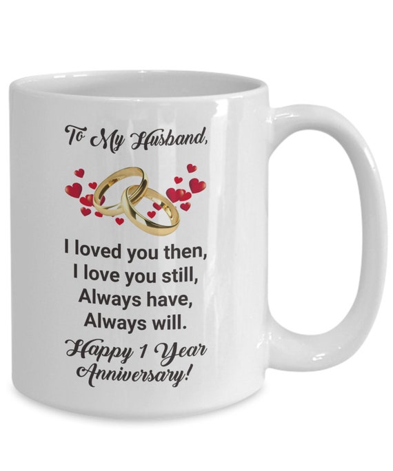 1st anniversary gift for husband