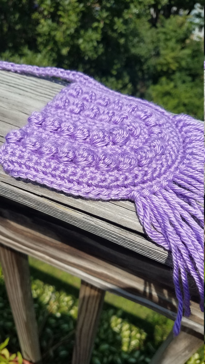 child size Crochet Bitty Boho Bag