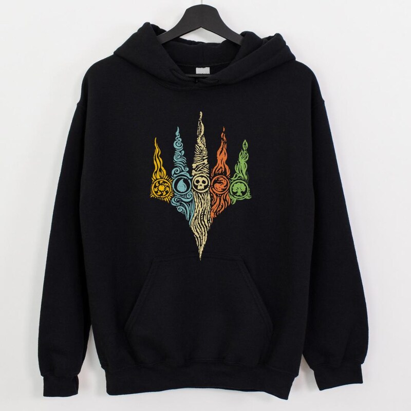 Magic The Gathering Fifth Edition Deck Art Hoodie
