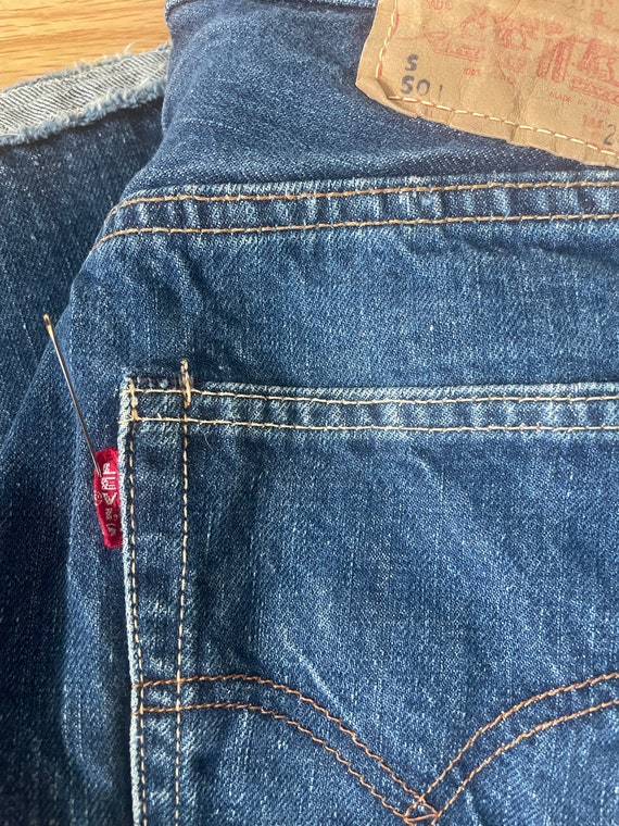 Vintage 60s/70’s Levi’s S type Big E 501 - image 9