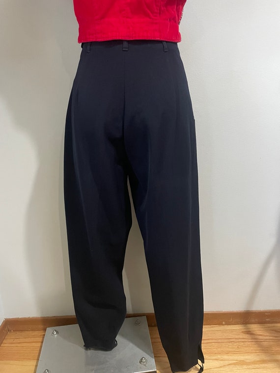 Vintage 40’s Navy blue gabardine ski pants - image 5