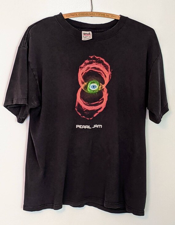 Vintage Pearl Jam - 2000 Binaural Tour - Black T-s