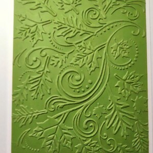 Set of 6 Hand Embossed Fall Blank Note Cards With Envelopes - Etsy