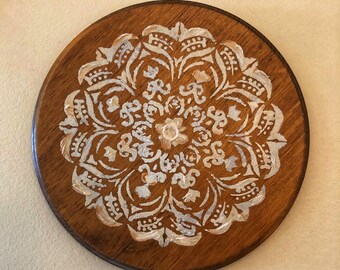 Mandala Wood Art