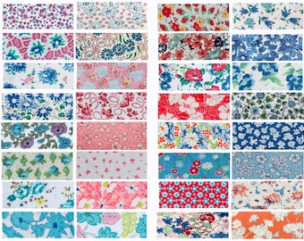 Pink 18 Pieces Vintage Wallpaper Scrap Pack Junk Journal Supply Floral Blue. Yellow