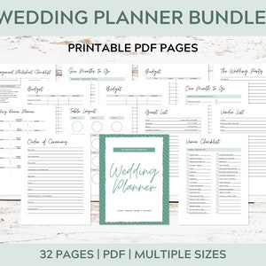 Hochzeitsplaner Printable, Hochzeit Checkliste, Hochzeit Timeline Vorlage, Hochzeitsplaner Buch, Digitaler Hochzeitsplaner