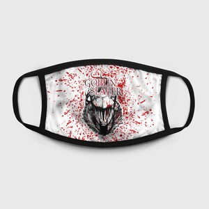 Goblin Slayer Face Mask Anime Mask Reusable Washable 100 Etsy