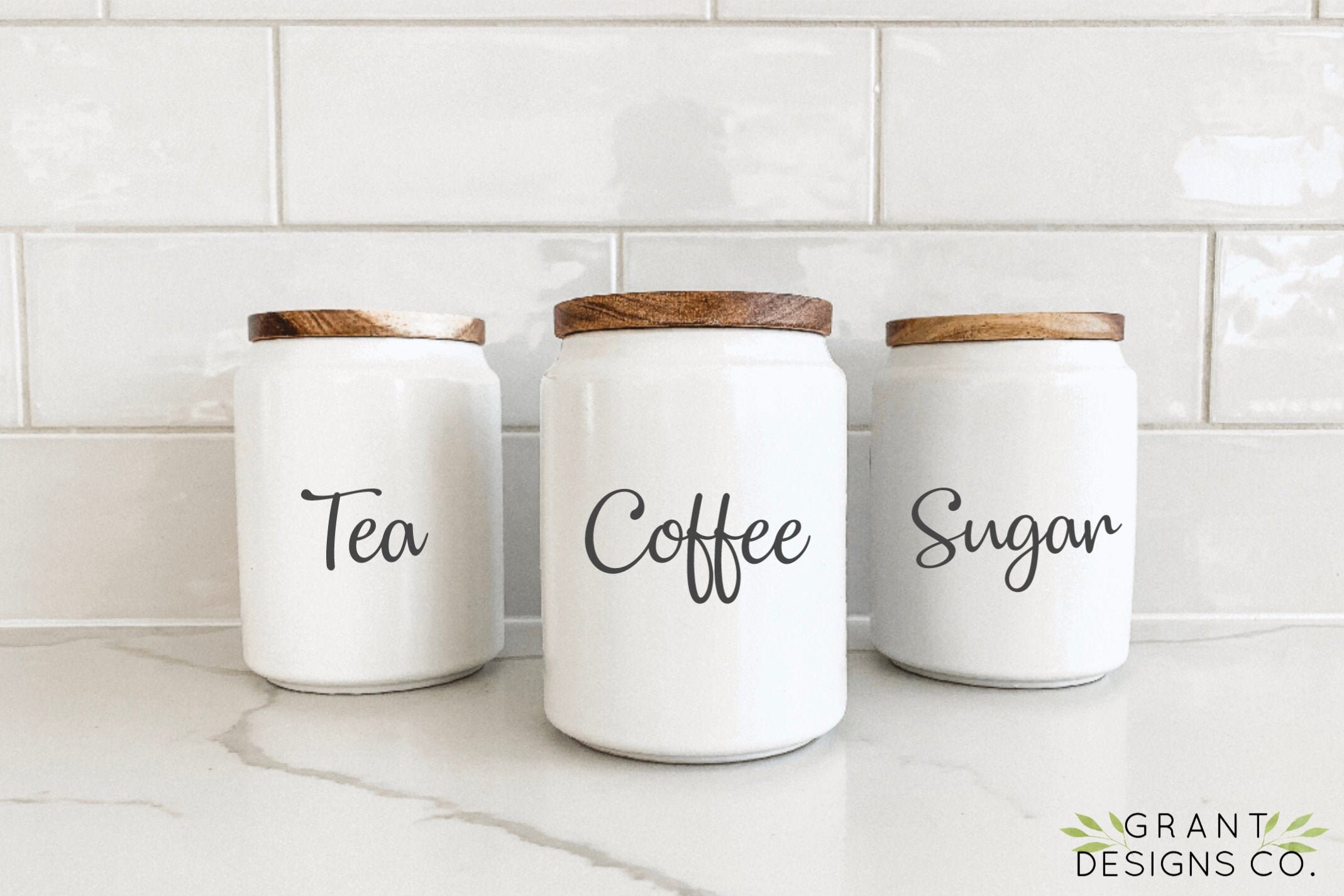 Custom Spice Jar Labels Kitchen Canister Jar Container | Etsy