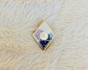Moonlight Scenic Pin - Hard Enamel Pin