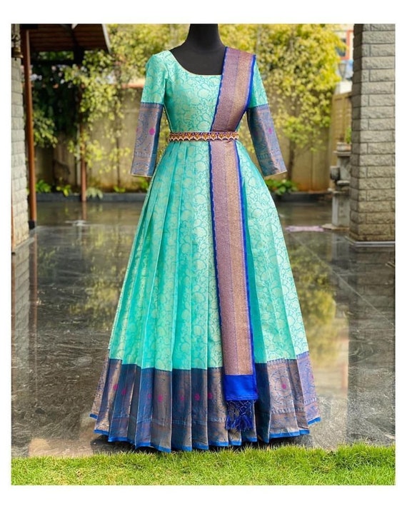 Latest) Indian Designer Long Gown Design For Women 2023