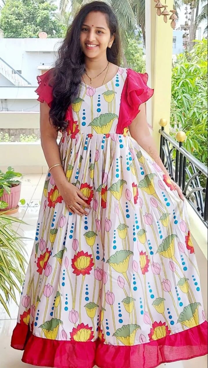 Wedding Wear Indian Handmade Kalamkari 