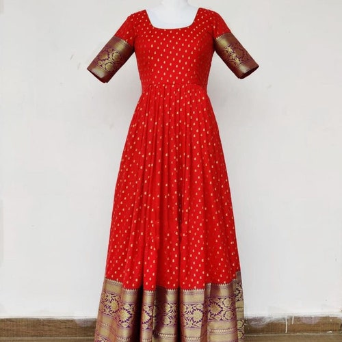 Eligance Beautiful Indian Handmade Banarsi Silk Zari Weaving | Etsy