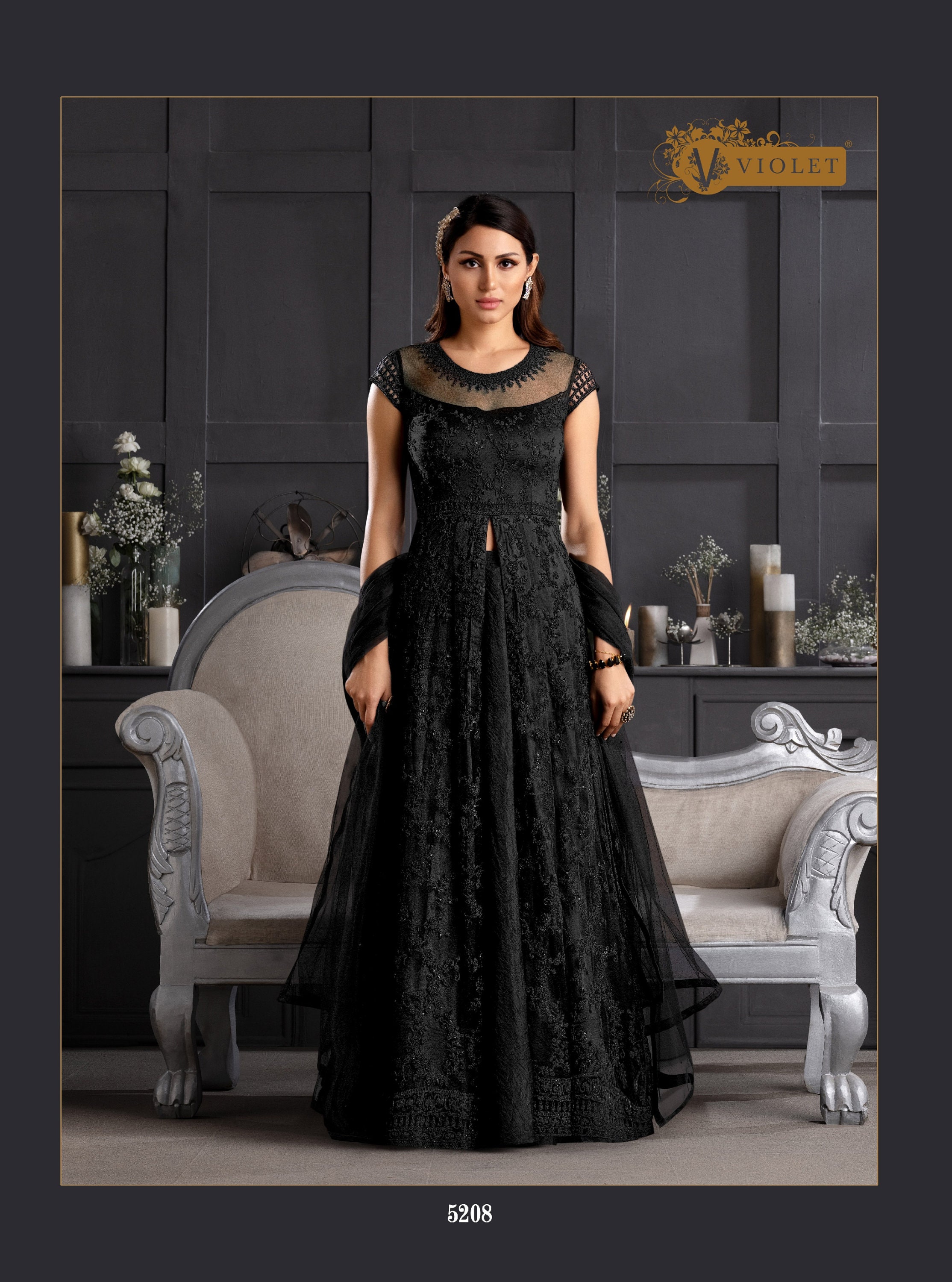 Anarkali Long Gown Designer 