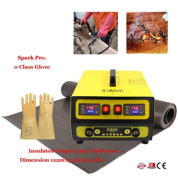 Lavat, Lichtenberg Wood Burning Machine, Spark Pro. Insulated