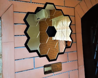 James Webb telescope mirror model wall decor