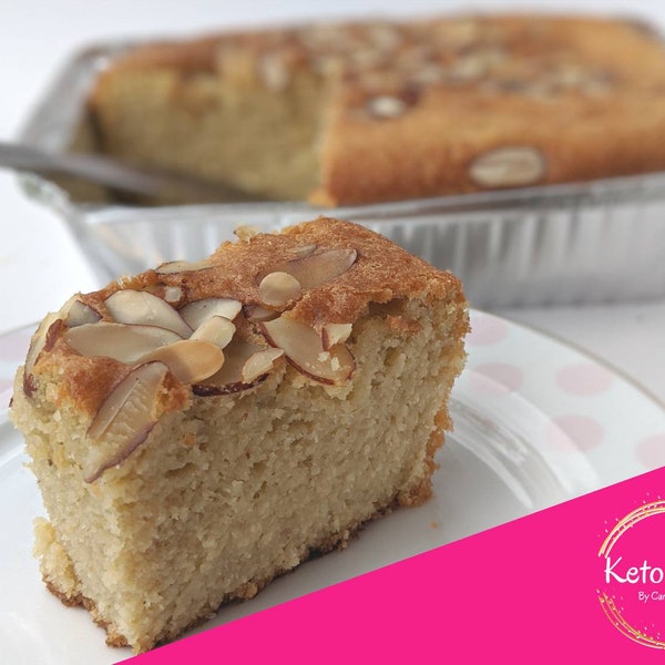 Keto Almond Cake, Diabetic, Low Carb & Ketogenic Friendly! food, dessert, no sugar-added, sugar gluten free, birthday, snack, gift, diet