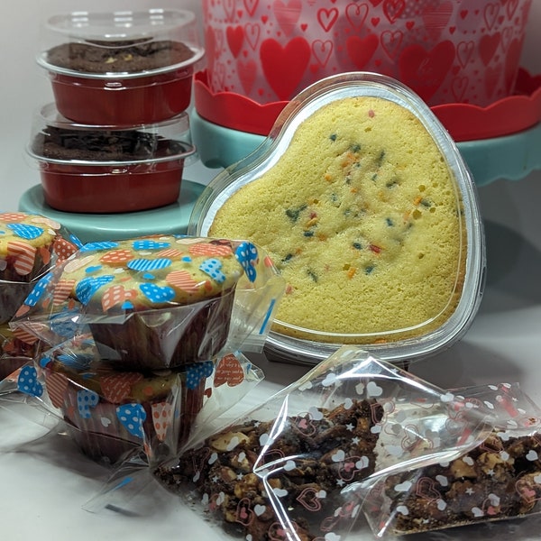 Keto Valentine's Desserts Gift Box! Low-carb, Diabetic & Ketogenic Friendly! gift, cake, store, food, Sweet, snack, diet, sugar gluten free